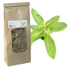 Charger l'image dans la galerie, Stevia (Stevia rebaudiana), feuilles séchées, sachet 40g