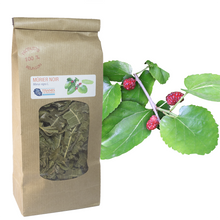 Charger l'image dans la galerie, Mûrier noir (Morus nigra L.), feuilles séchées, sachet 40g