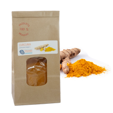 Charger l'image dans la galerie, Curcuma (Curcuma longa L.), fécule de rhizomes, boite 45g