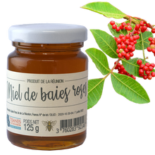 Charger l'image dans la galerie, Miel de baies roses de La Réunion, pot 125g