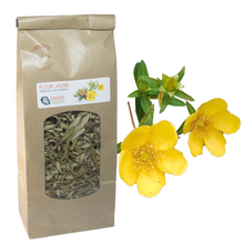 Charger l'image dans la galerie, Fleur jaune (Hypericum lanceolatum) feuilles séchées, sachet 40g