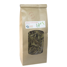 Charger l'image dans la galerie, Bois d'olive blanc (Olea lancea Lam.), feuilles séchées, sachet 40g
