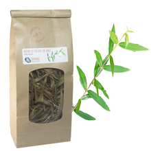 Charger l'image dans la galerie, Bois d'olive blanc (Olea lancea Lam.), feuilles séchées, sachet 40g
